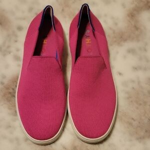 Rothy's Vibrant Pink Loafers